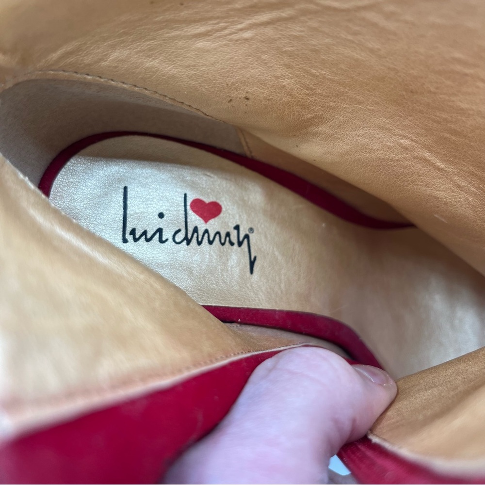 Luichiny Block Heel Painted Toes Block Heel Platf… - image 8